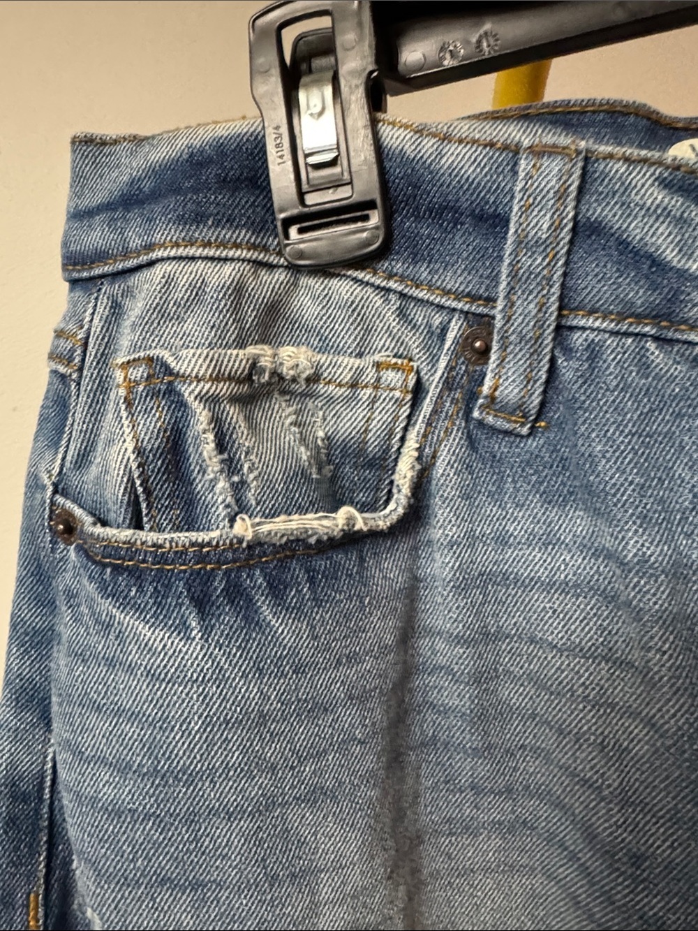 Rewash Blue Straight Leg 90s mom Women's Jeans NWT 26 - Picture 5 of 12